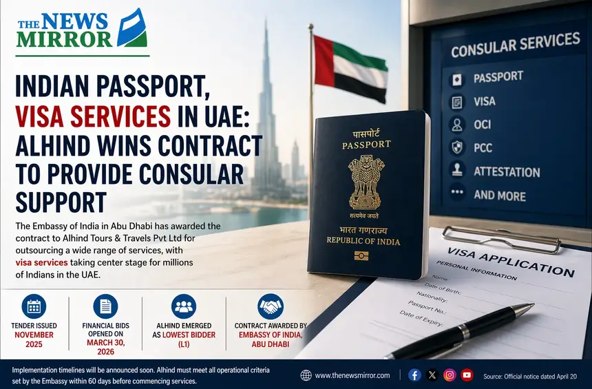 Indian Visa Passport Services in UAE: Alhind Wins Key Consular Support Contract