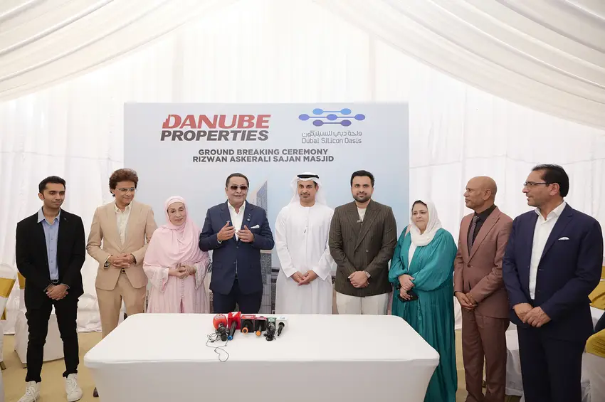 Danube Properties Begins Construction of Rizwan Askerali Sajan Masjid in Dubai Silicon Oasis