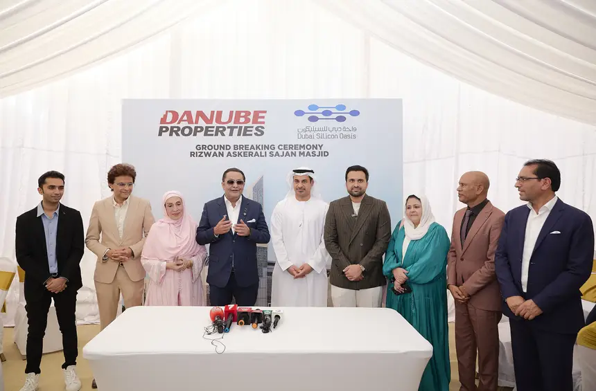 Danube Properties Begins Construction of Rizwan Askerali Sajan Masjid in Dubai Silicon Oasis