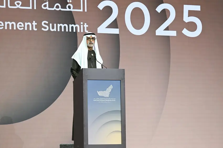 Sheikh Nahyan Mubarak Al Nahyan Inaugurates World Crisis and Emergency Management Summit 2025