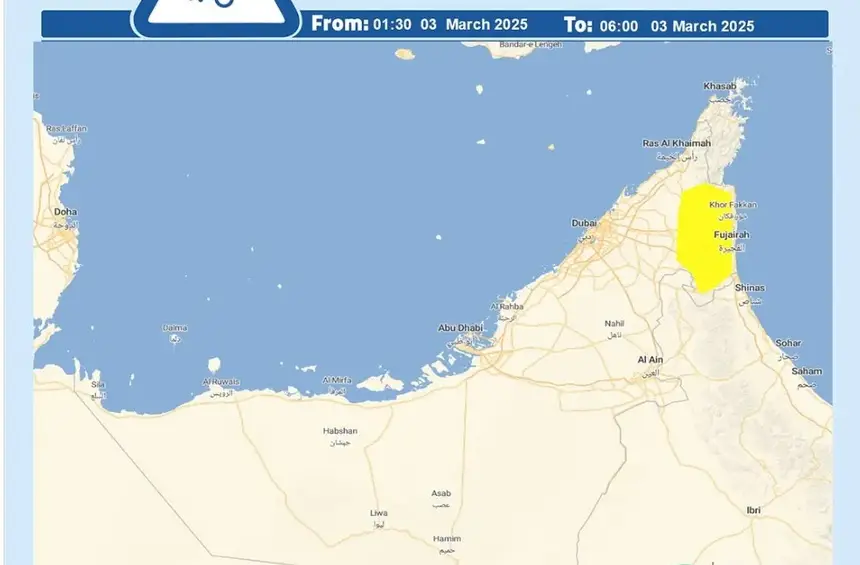 UAE weather alert: Dusty morning, fair and partly cloudy skies across the country