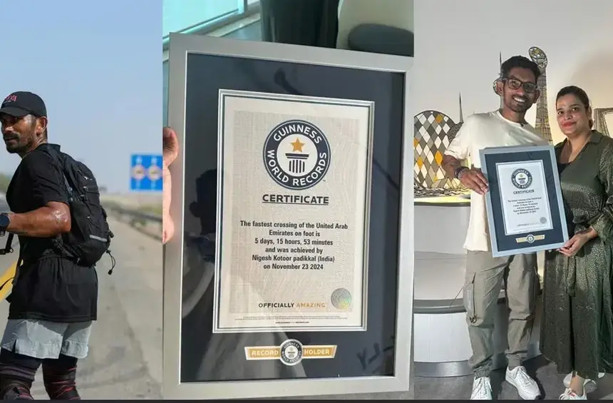 From Love to Legacy: Kannur Man Sets Two Guinness World Records to Fulfill Wife’s Birthday Wish