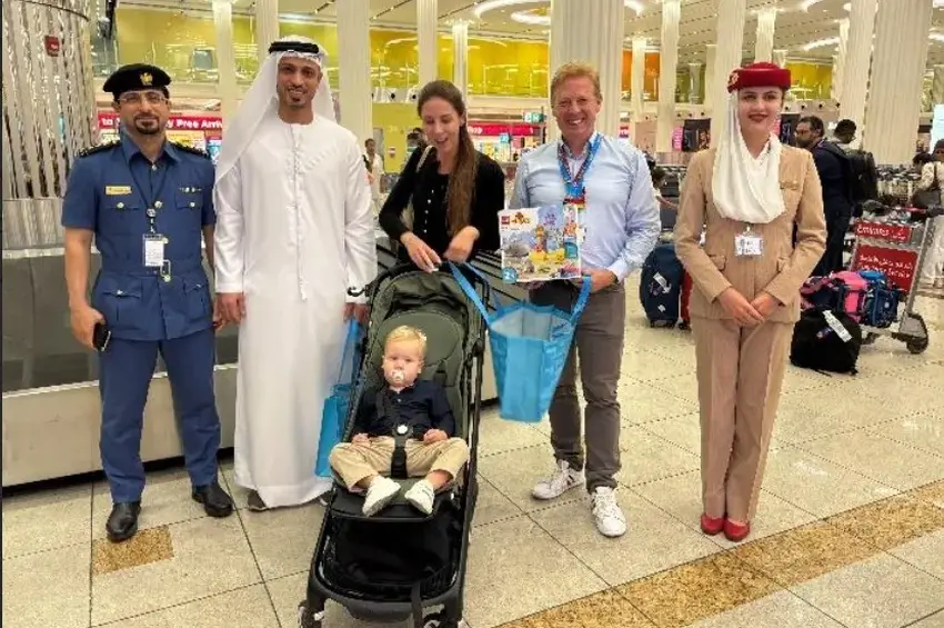 LEGOLAND® Dubai Resort and Dubai Customs Surprise Families at Terminal 3, Dubai Airport with an Eid Gift Drop on Baggage Belt