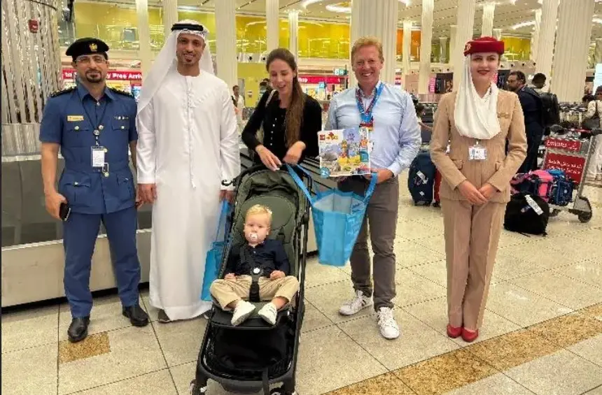 LEGOLAND® Dubai Resort and Dubai Customs Surprise Families at Terminal 3, Dubai Airport with an Eid Gift Drop on Baggage Belt