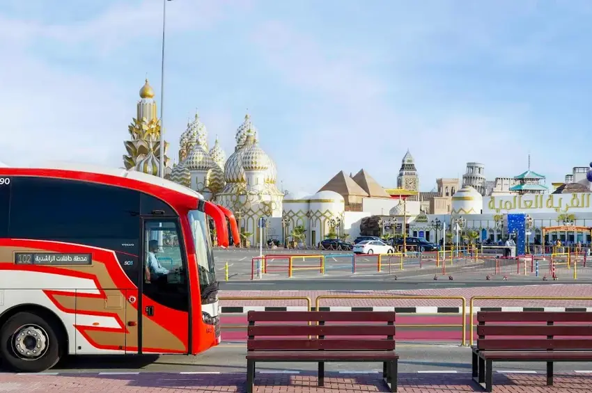 RTA Resumes Luxury Buses and Electric Abras for Global Village 30th Season