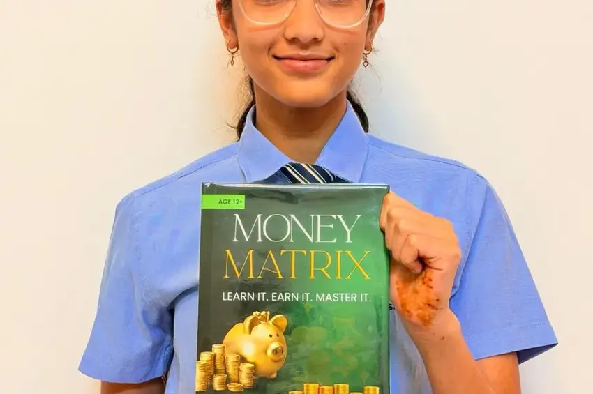 14-Year-Old Author Launches “Money Matrix: Learn to Master Money” A Practical Guide to Financial Literacy for Young Minds
