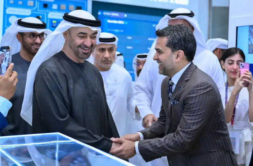 UAE President Visits Burjeel Pavilion at ‘Make it in the Emirates 2026'