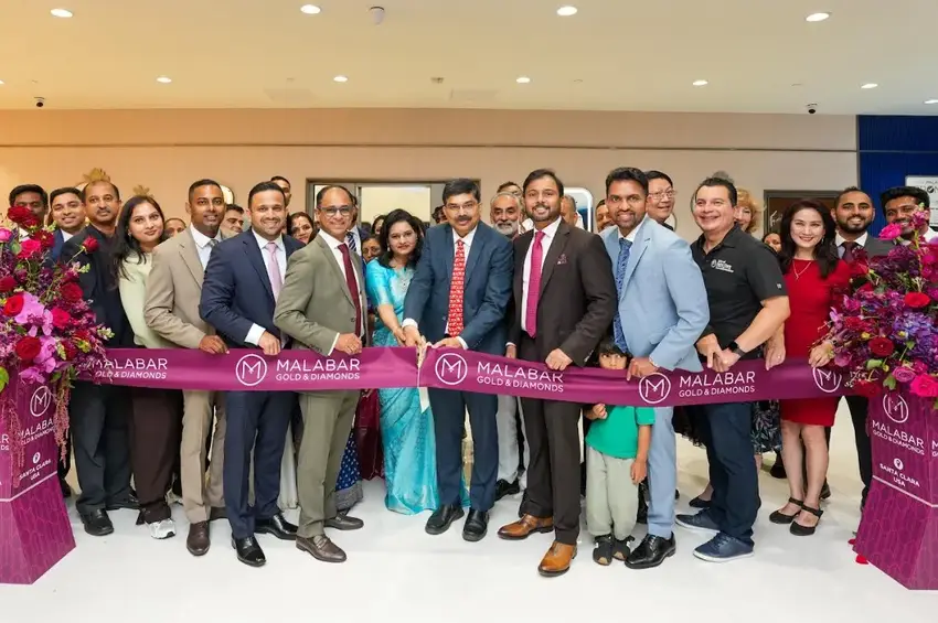 Malabar Gold & Diamonds continues its expansion in North America: Launches 8th showroom at Santa Clara, California
