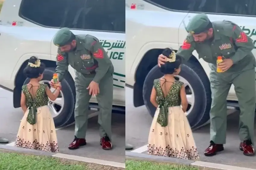Dubai Police’s Heartwarming Onam Gesture to Baby Janma Goes Viral
