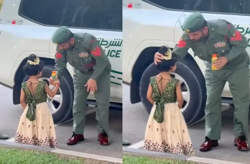 Dubai Police’s Heartwarming Onam Gesture to Baby Janma Goes Viral