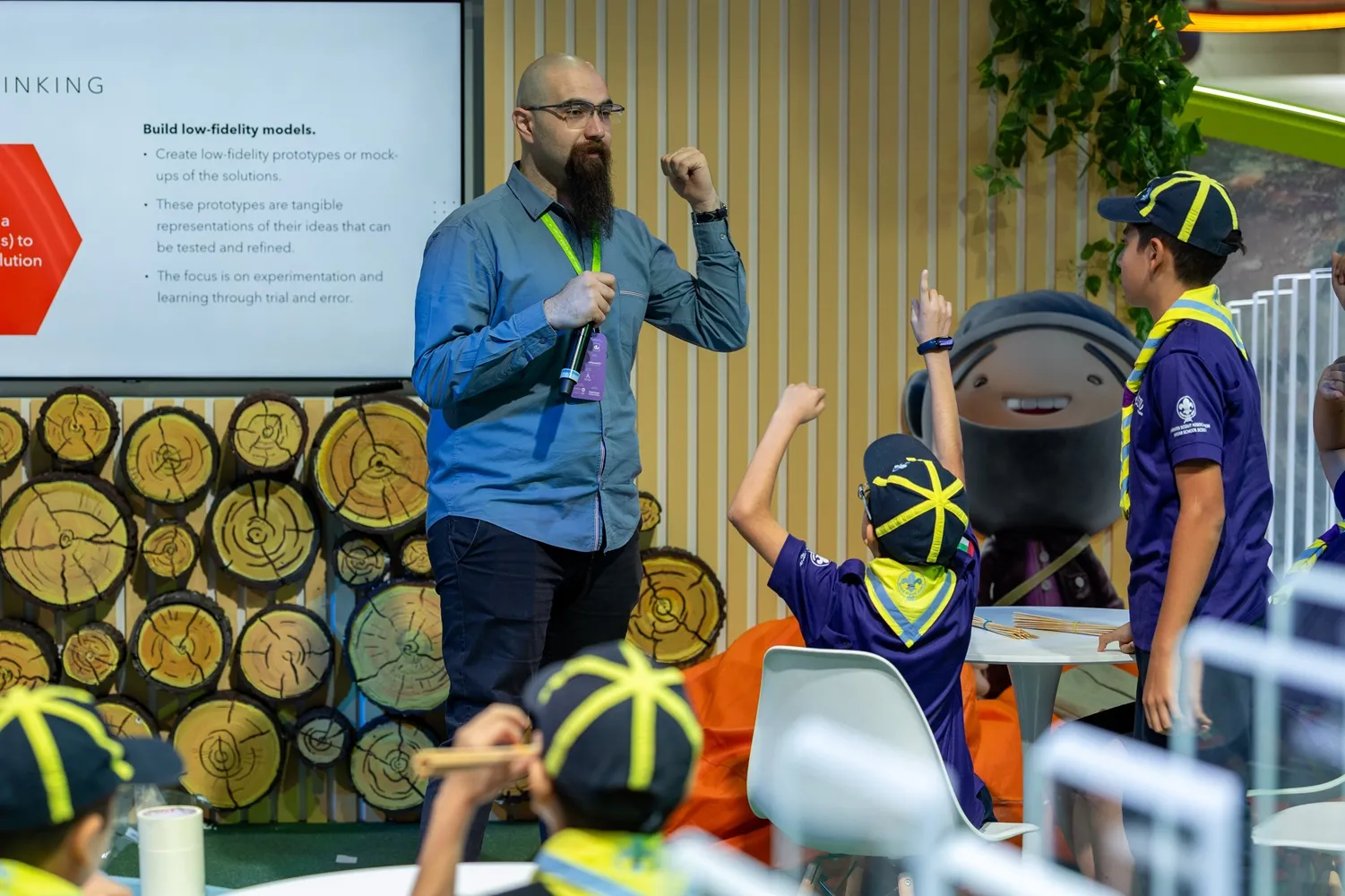SCRF 2025: Young minds build big Ideas at ‘Think and Design’ workshop