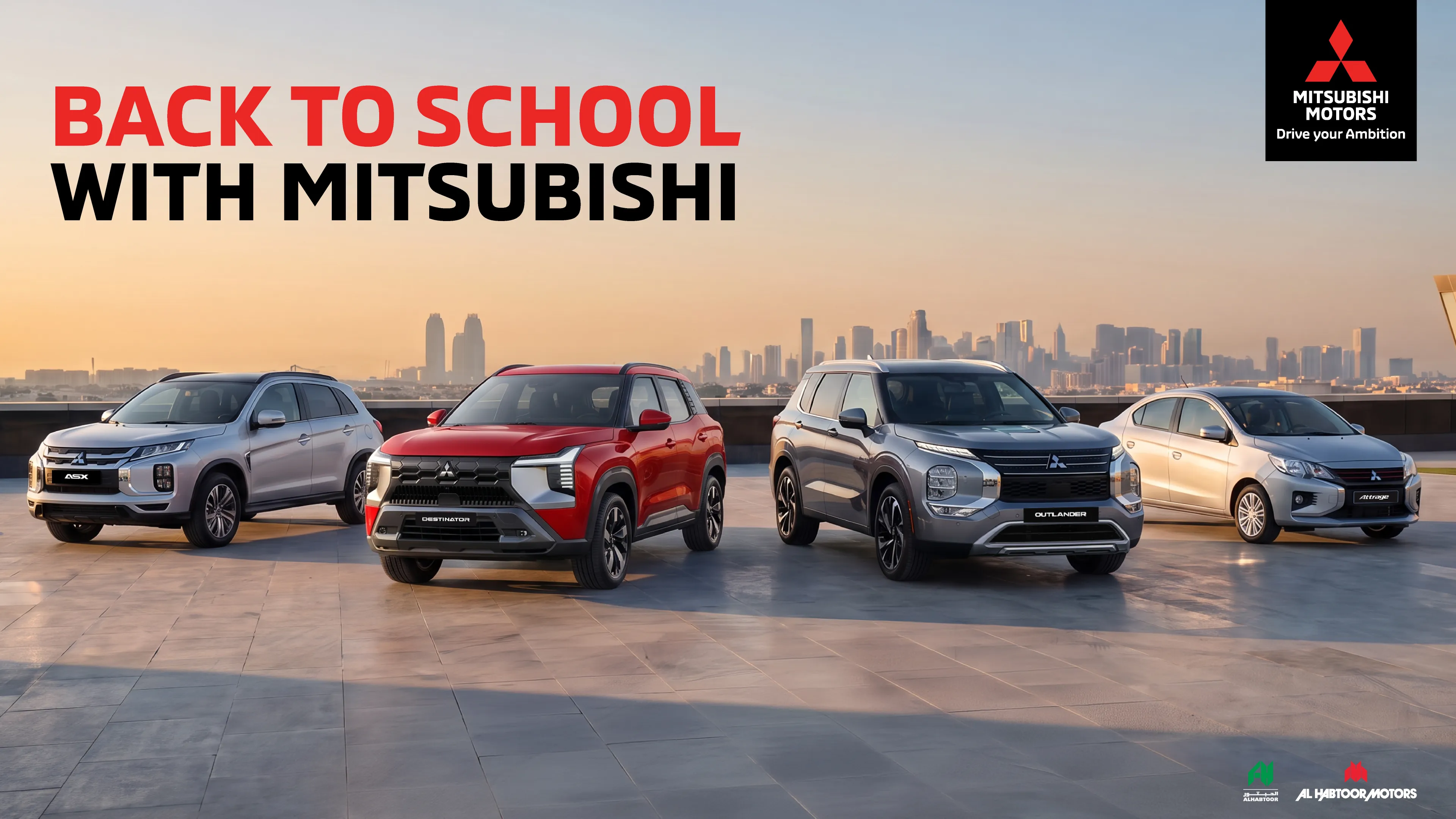 Al Habtoor Motors launches ‘Back to School with Mitsubishi’ offers with Buy Now, Pay in 2027
