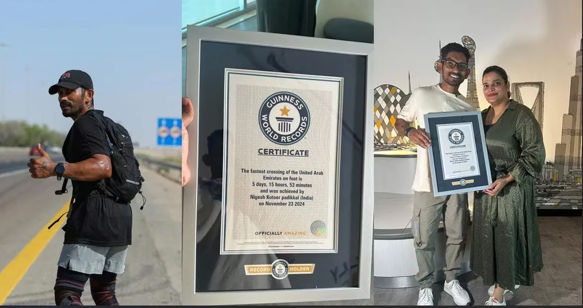 From Love to Legacy: Kannur Man Sets Two Guinness World Records to Fulfill Wife’s Birthday Wish
