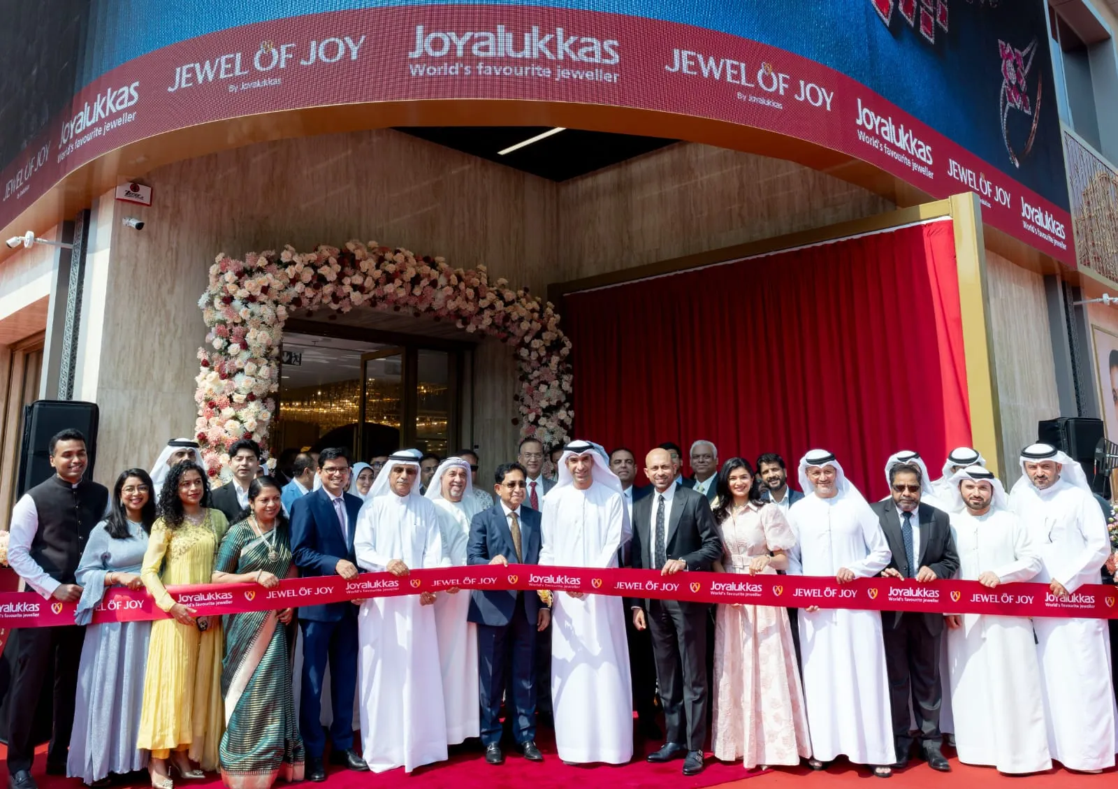 Joyalukkas Opens 'Jewel of Joy,' The Biggest jewellery Destination in the Middle East’s at Dubai Gold District.