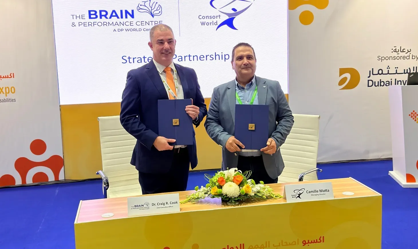 The Brain & Performance Centre, A DP World Company, Signs Strategic Partnership with Consort World